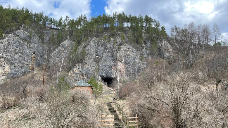 Denisova Cave excavation site