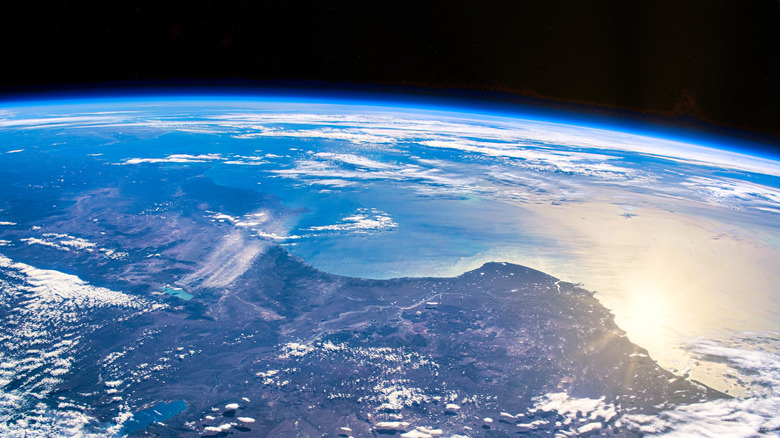 Earth photographed from ISS