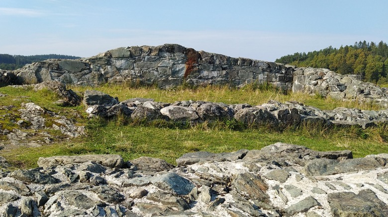 ruins of Sverresborg castle