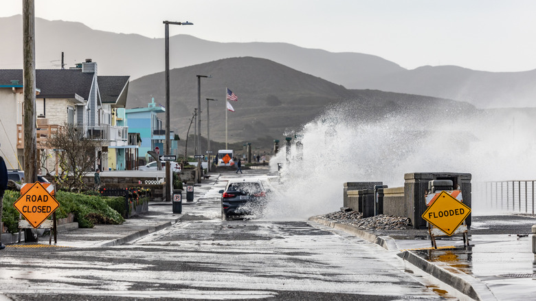 Atmospheric river flood in Northern California