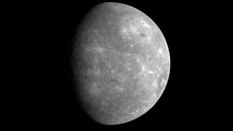 Mercury photograph by NASA Messenger