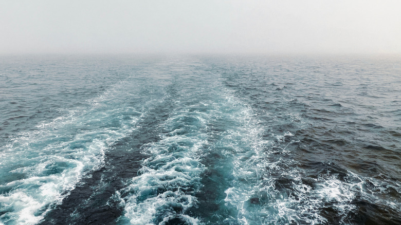 Waves in the north Atlantic ocean