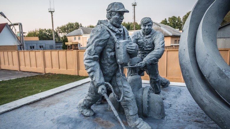 Chernobyl firefighter memorial