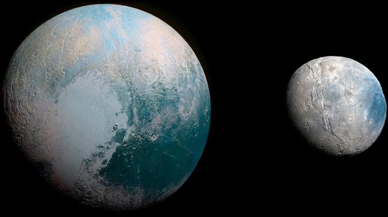 Pluto and Charon together