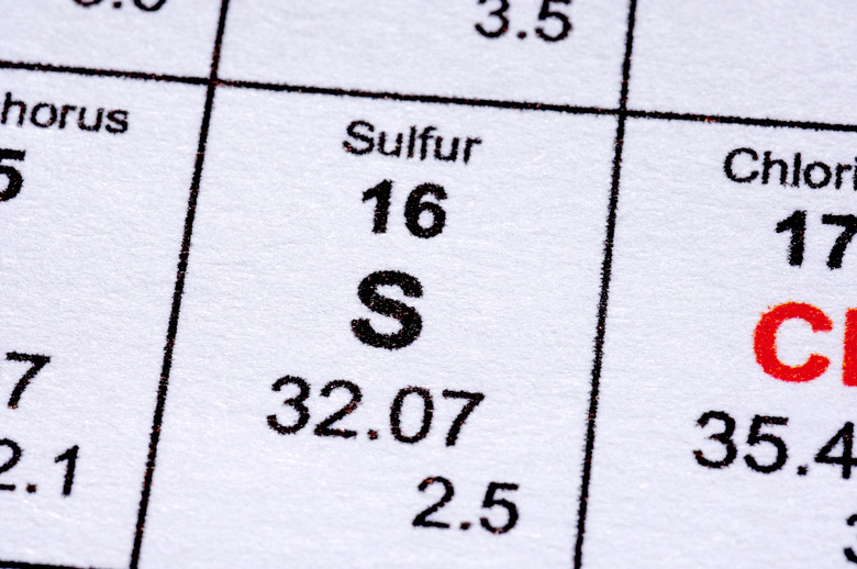 Sulfur molecular formula