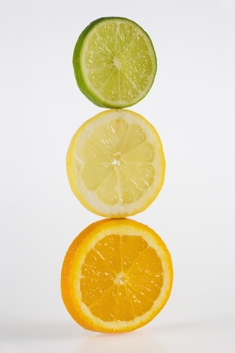 ,Orange, lemon, and lime,