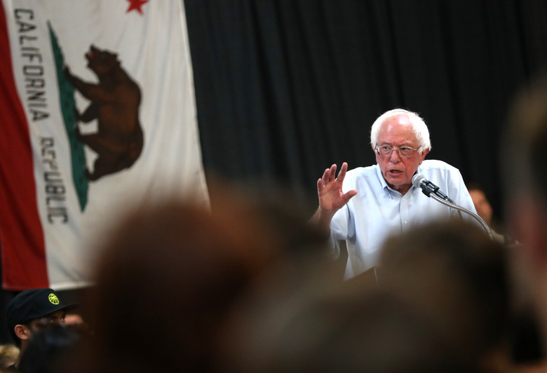 Bernie Sanders Holds Town Hall On Climate Change In Chico, CA