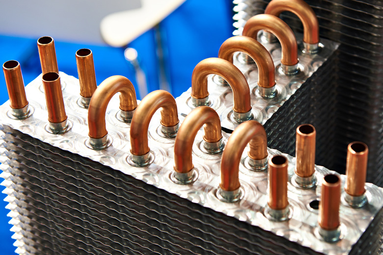 Copper tube radiator