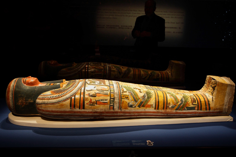 Mummy Exhibition Opens At The Art Science Museum