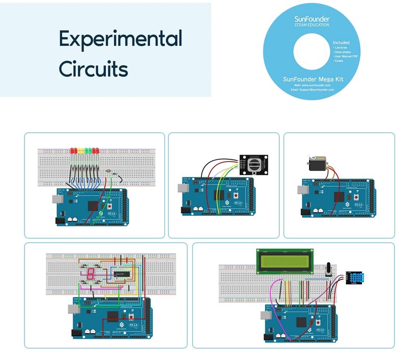 SunFounder Arduino Motherboard Circuits