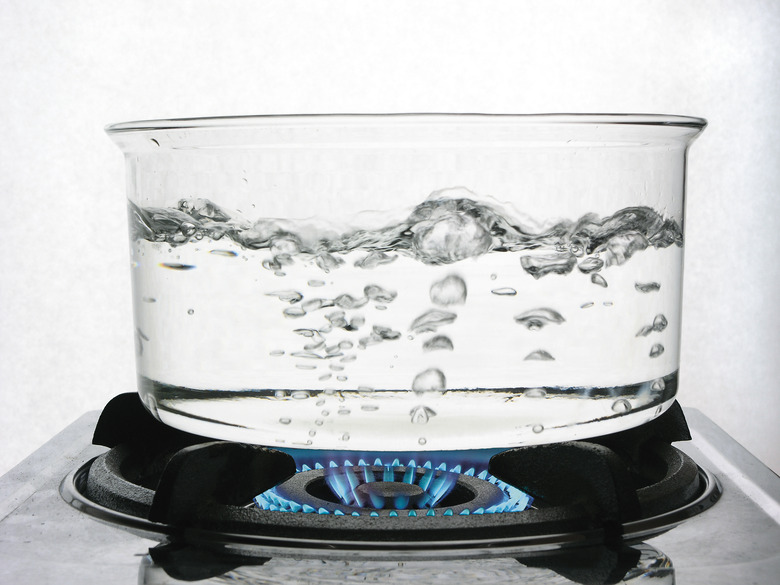 Boiling Water on Gas