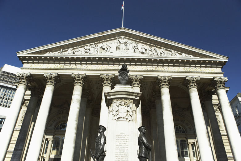 Royal Exchange In City Of London