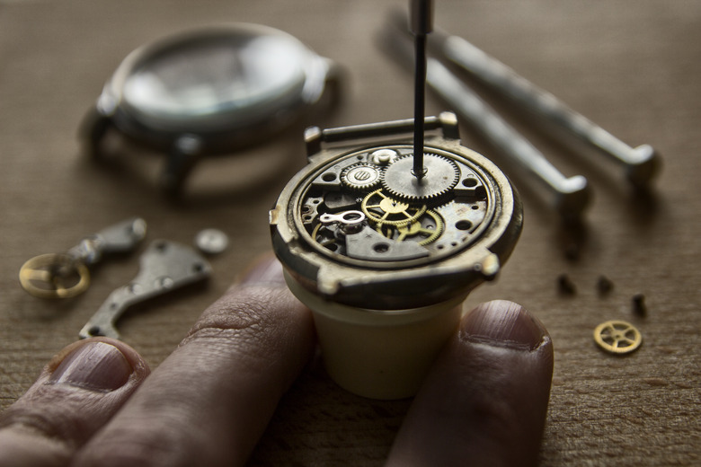 Mechanical watch repair