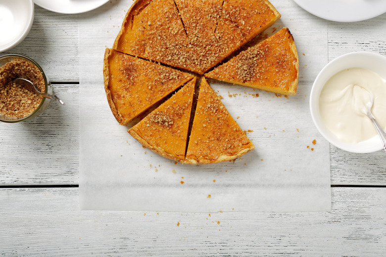 sweet pumpkin tart