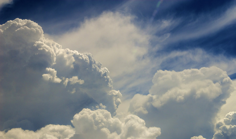 Clouds from the window