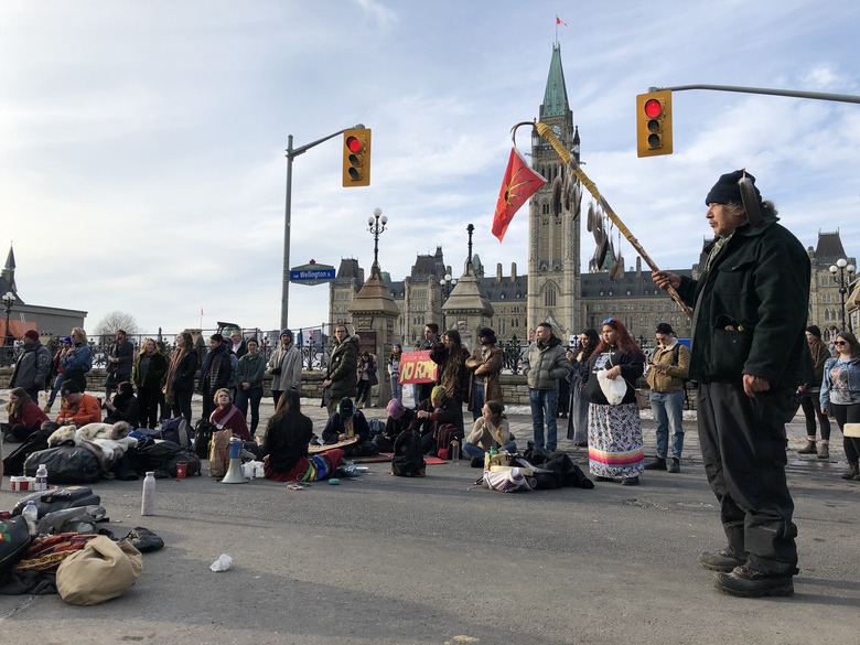 CANADA-ENERGY-GAS-PIPELINE-PROTEST