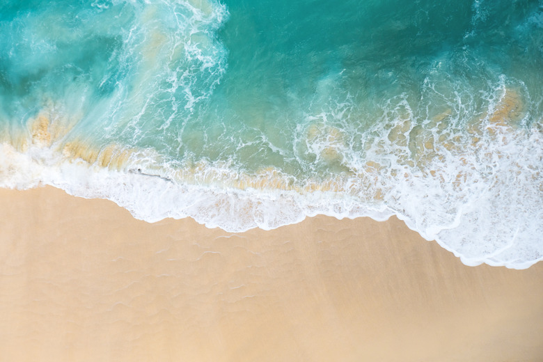 High Angle View Of Beach