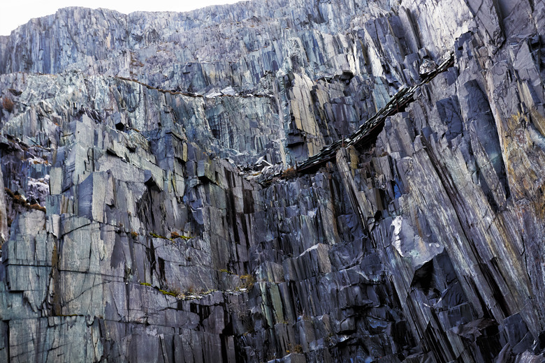 Slate quarry textures