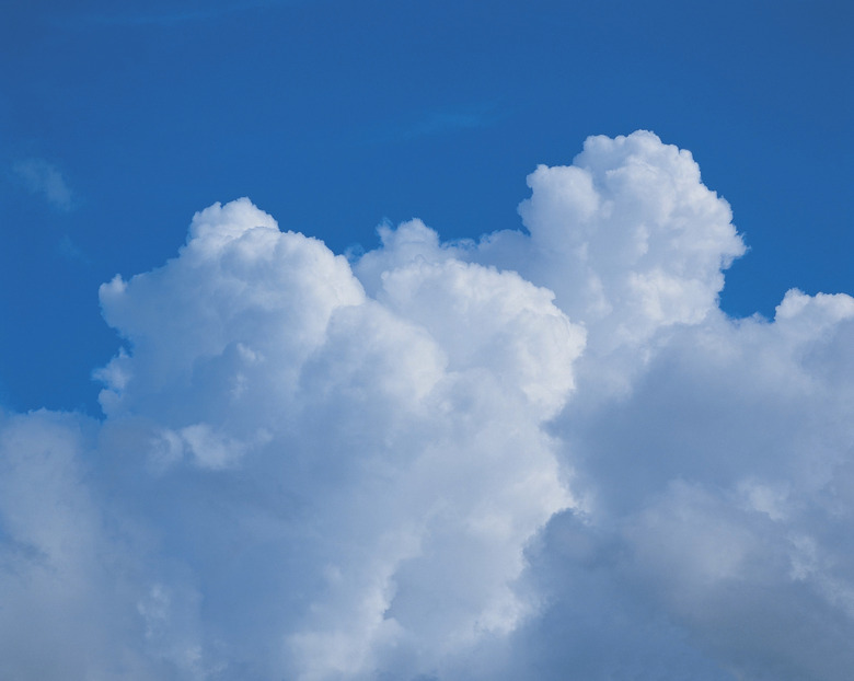 Cumulus clouds