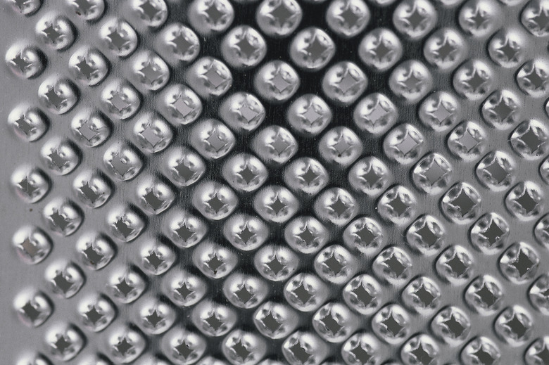 Close-up of metal texture