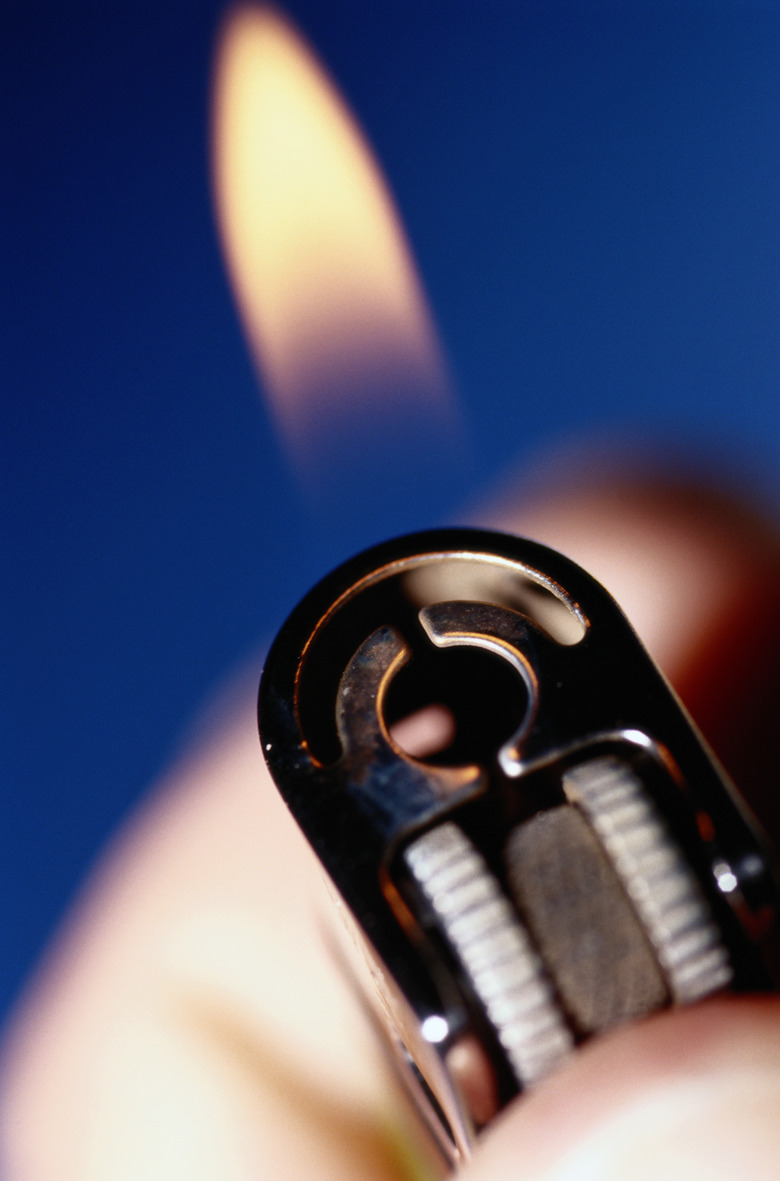 Close-up of Cigarette Lighter