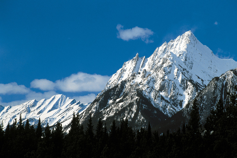 Snowcapped Canadian Rockies