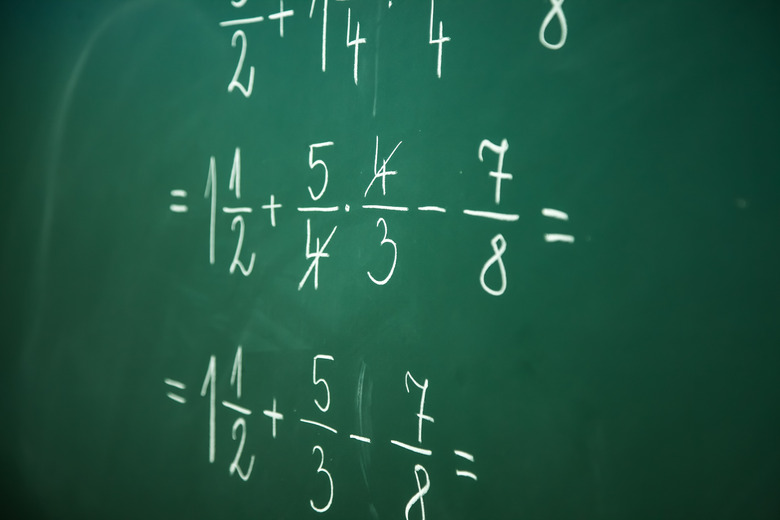 Calcualting with fractions