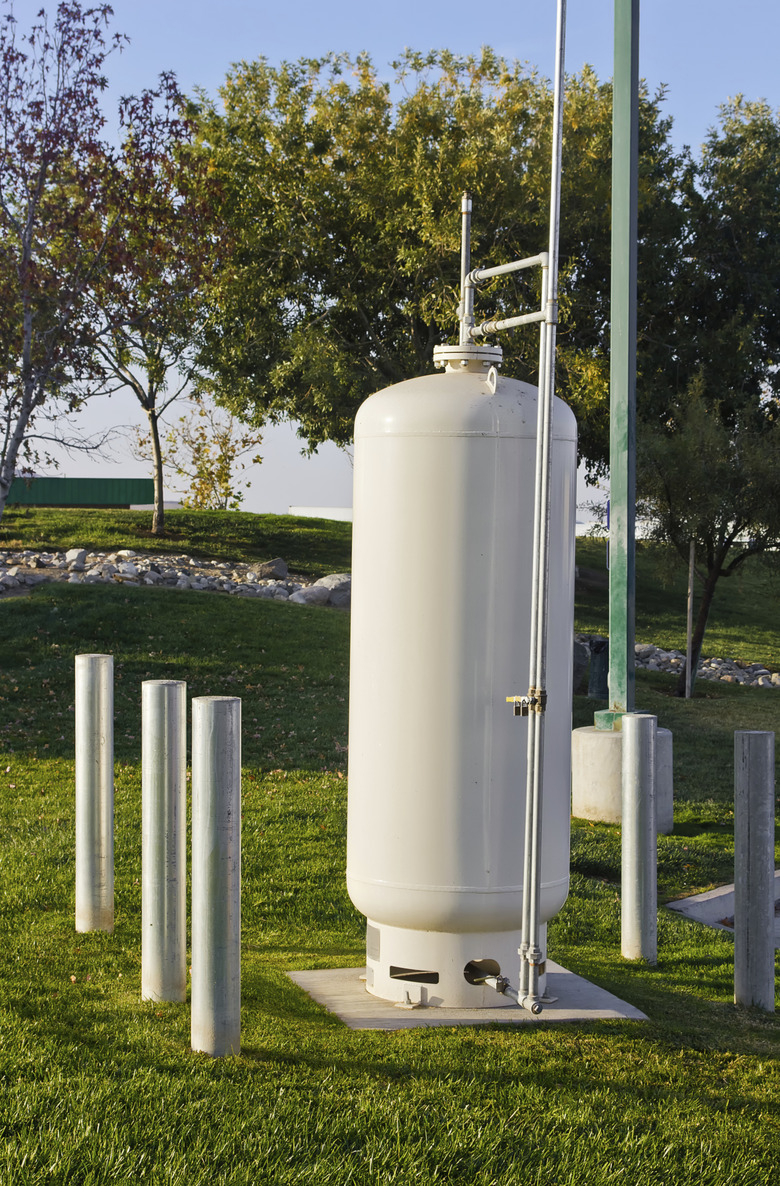 Propane Tank Pipeline