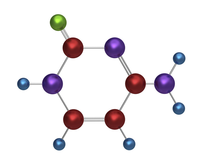 Molecule of cytosine