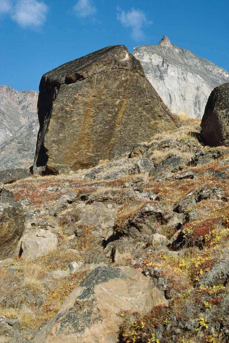 Boulders at Auyuittug Park, Canada