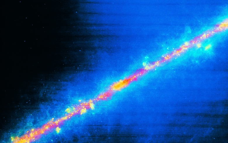 Infrared view of the centre of our Galaxy