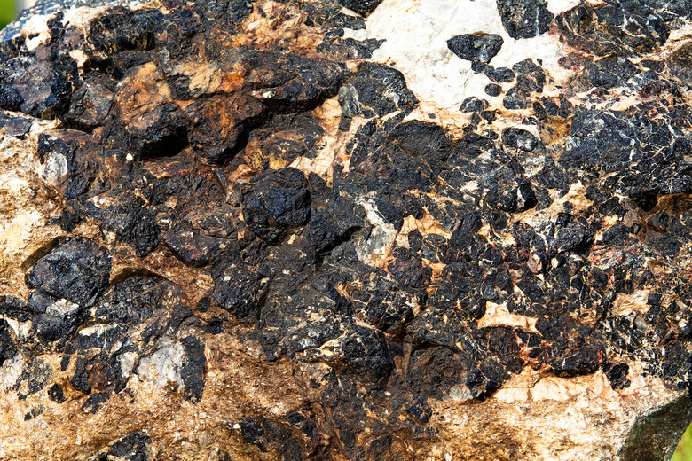 Surface of stone Tourmaline,Jangsu,Jeonbuk