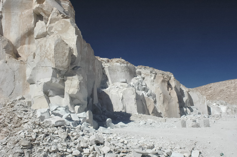 The gypsum quarry of Toconao