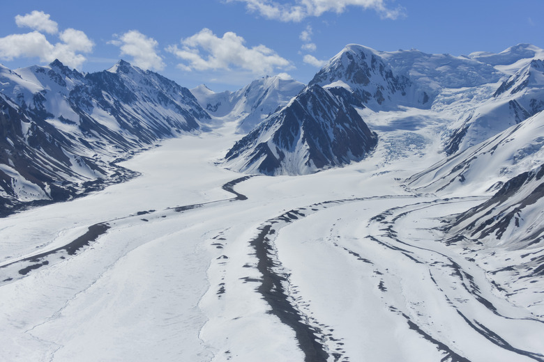 Glacier in Kluane National Park