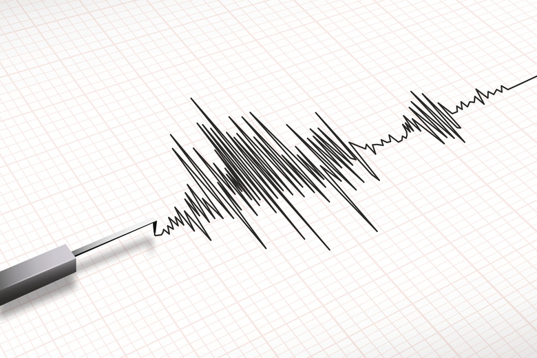 seismograph machine earthquake vector