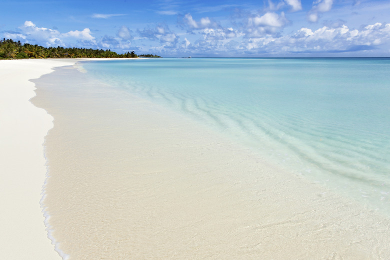 Tropical white sand beach