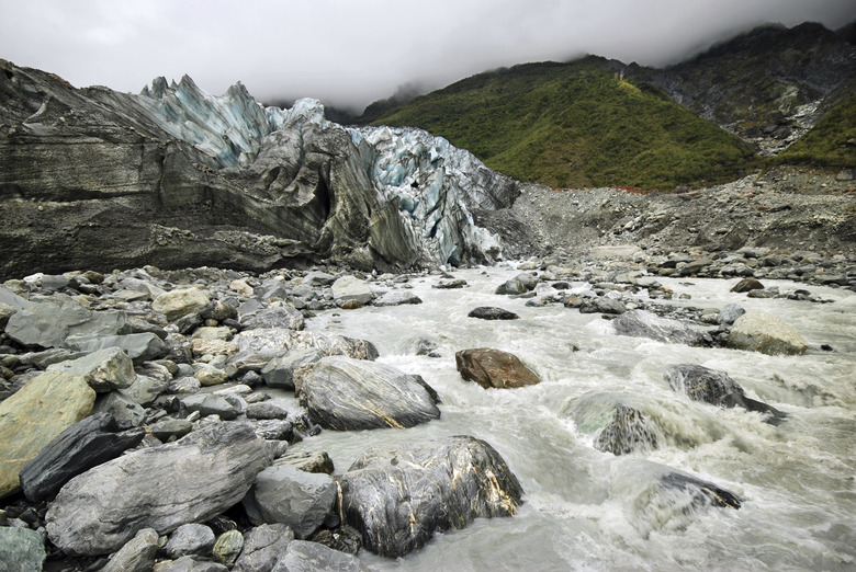 Franz Joseph Glacier face