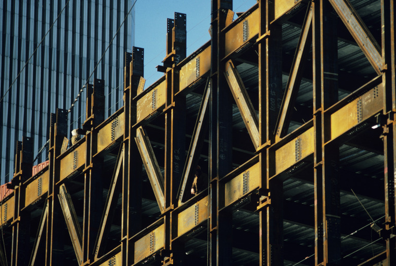 Steel Construction, low angle view