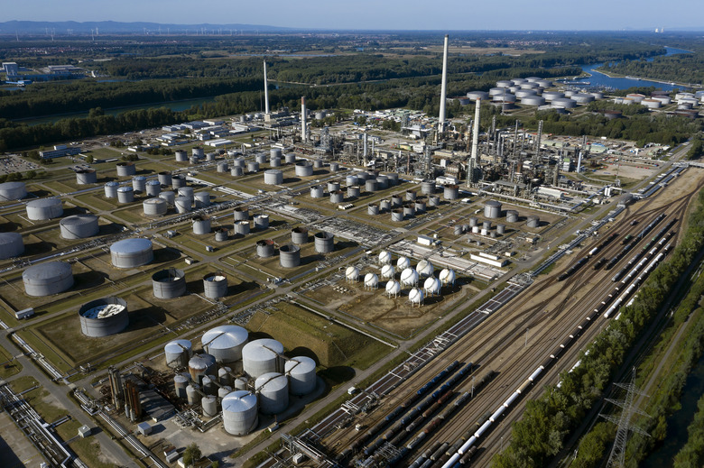 Oil and Gas Industry, Aerial View