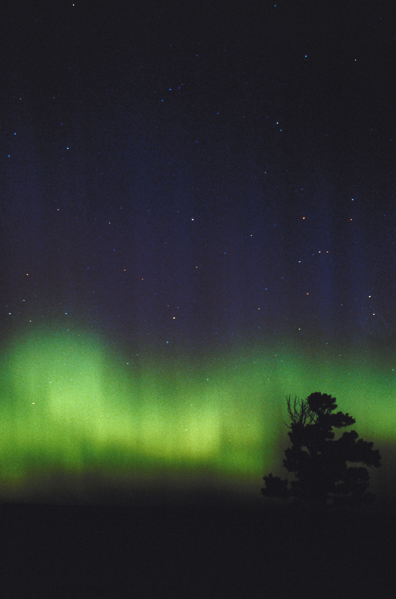 Aurora borealis, Laramie, Wyoming