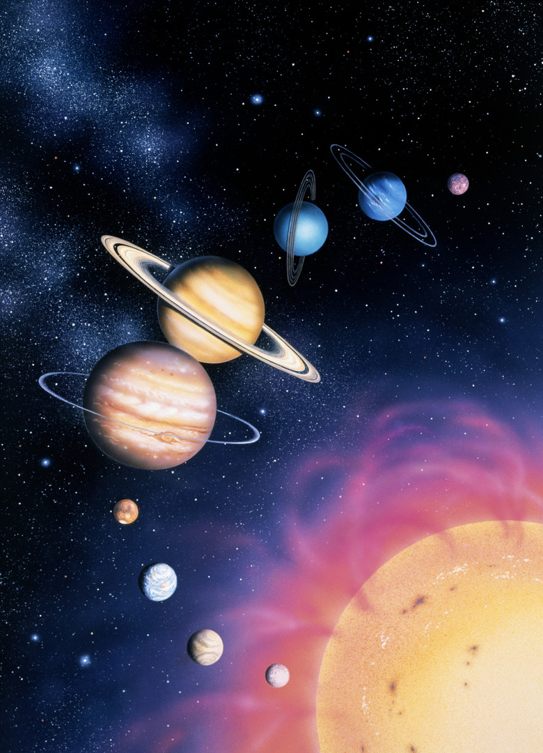 Solar System, Illustration