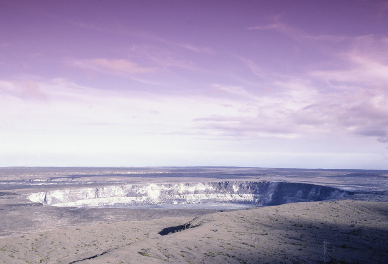 Kilauea Crater, Hawaii, USA