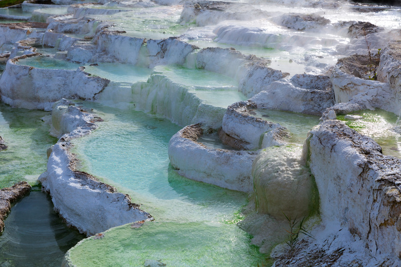 Salt hill in Egerszalok, Hungary