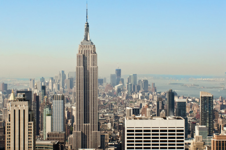 Daytime View New York Skyline