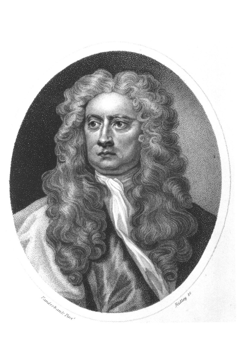 Portrait of Isaac Newton