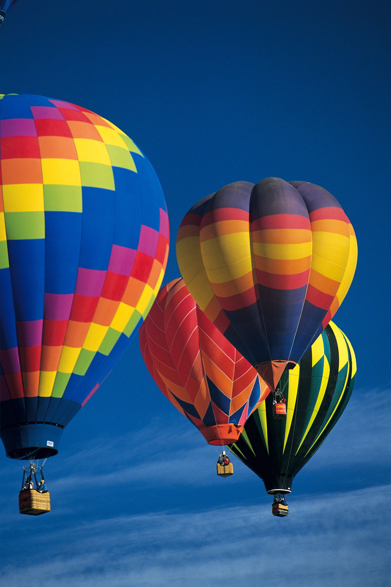 Hot air balloons