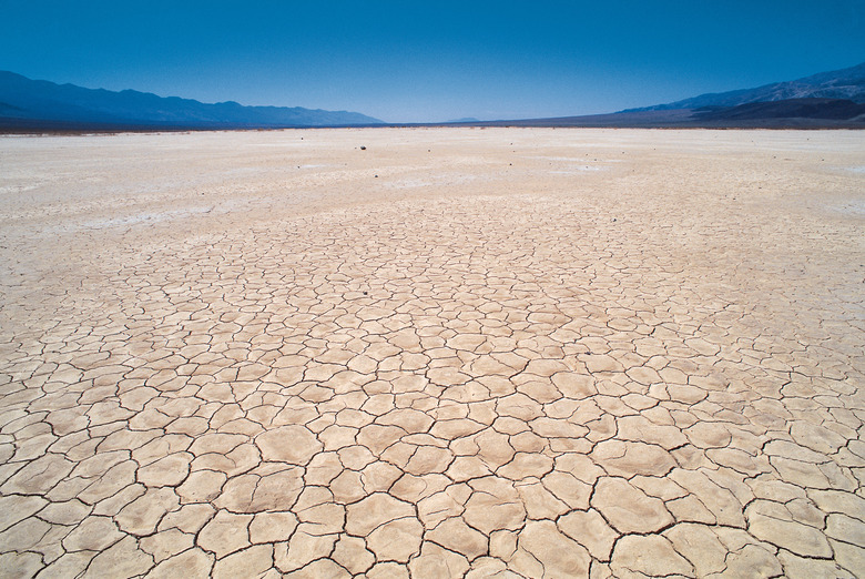 Panamint dry lake near Death Valley , New Mexico