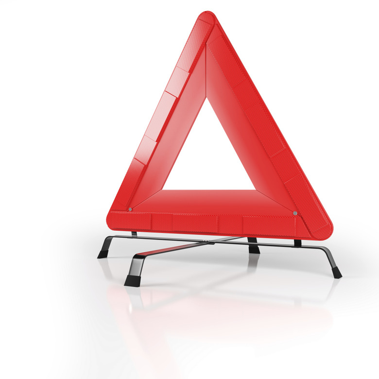 Warning triangle