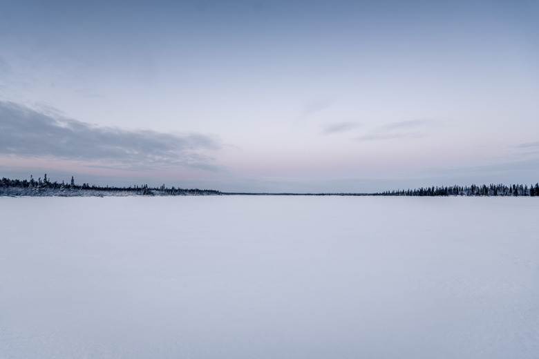 Sunset at North Pole