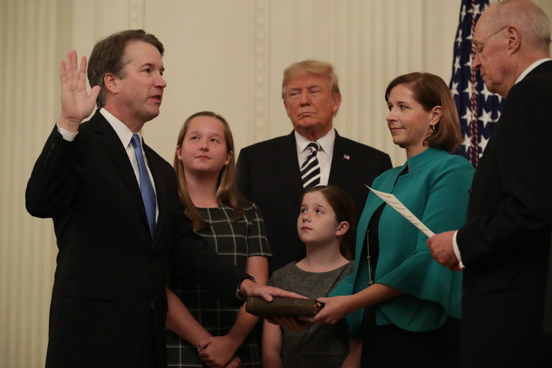 Brett Kavanaugh Sworn In As 114th Supreme Court Justice